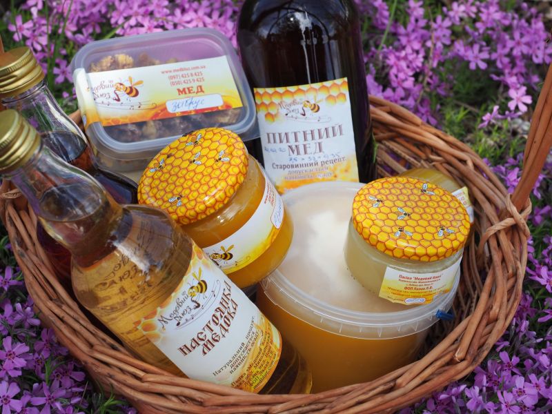 Medicinal tinctures from our apiary.3